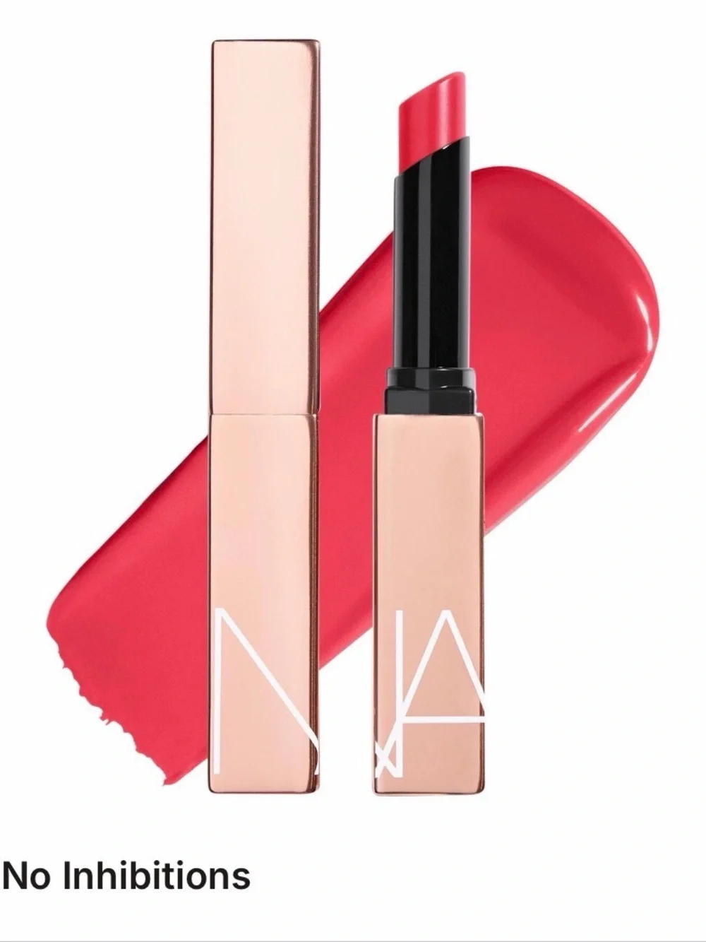 NARS No Inhibitions Satin Lipstick - Bright Coral Pink